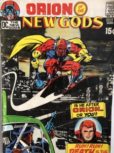 New Gods #3,(Orion) VG,Kirby Photo cover..