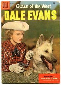 Queen of The West Dale Evans #9  1955 - Dell  -VG - Comic Book