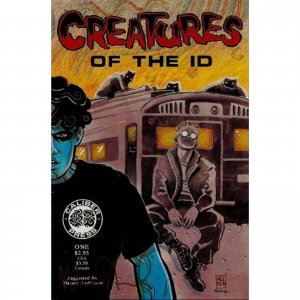 Creatures Of The ID #1 First Printing Original 1990 Caliber Comic Madman. 9.6+ 