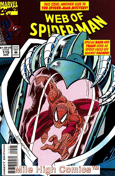 WEB OF SPIDER-MAN (1985 Series)  (MARVEL) #115 Very Good Comics Book