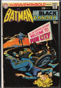 The Brave and the Bold #91 (1970) Black Canary