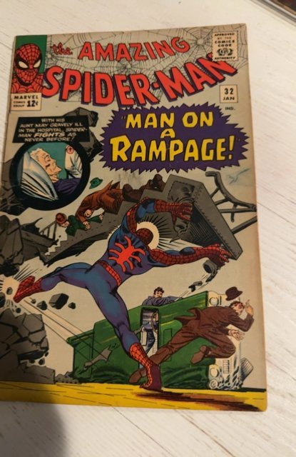 The Amazing Spider-Man #32 (1966)man on a rampage