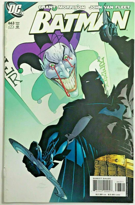 BATMAN#663 VF/NM 2007 GRANT MORRISON DC COMICS