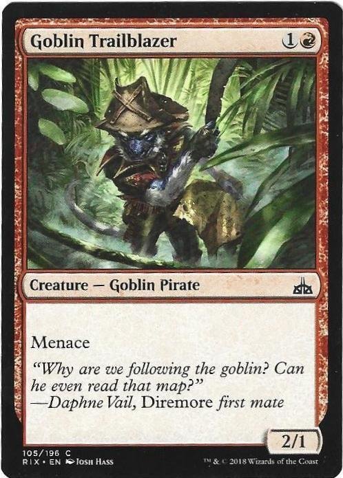 Magic the Gathering: Rivals of Ixalan - Goblin Trailblazer