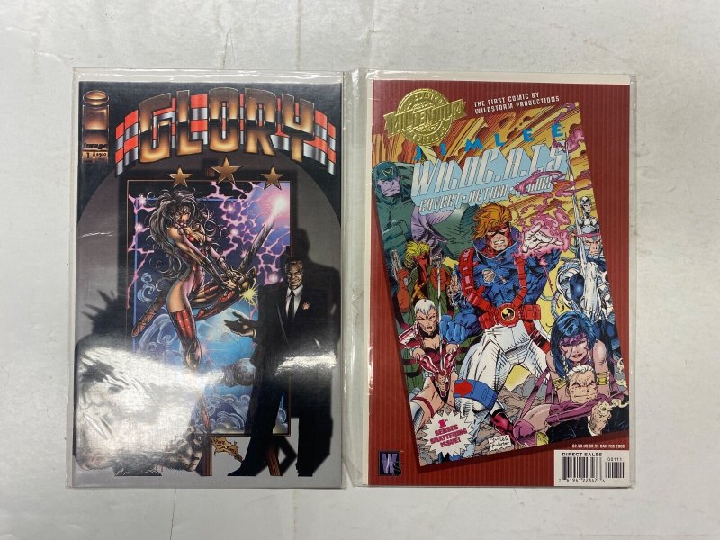 5 IMAGE comic book Team Youngblood #14 Glory #1 3 WILDcats Millennium 8 KM42