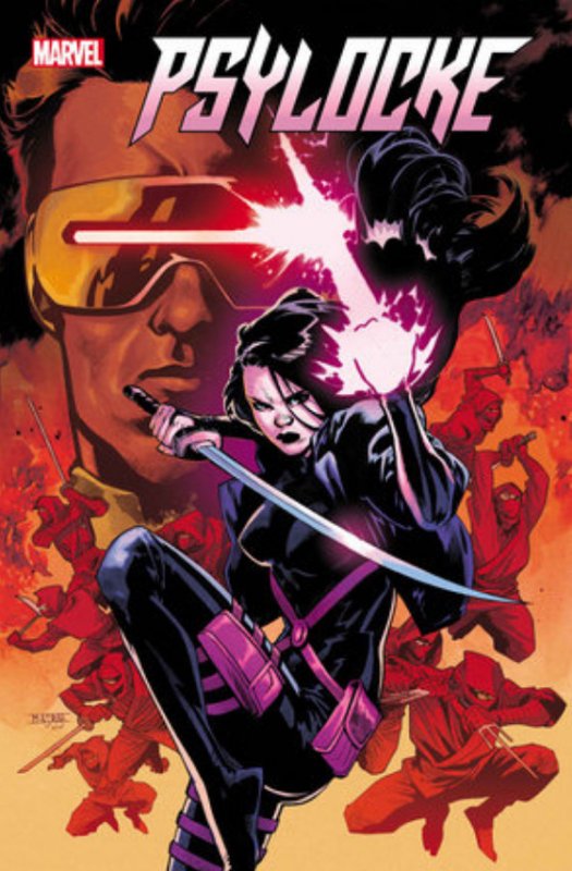 PSYLOCKE #1 - 5 COVER + FOIL SET (PRESALE 11/13/24)