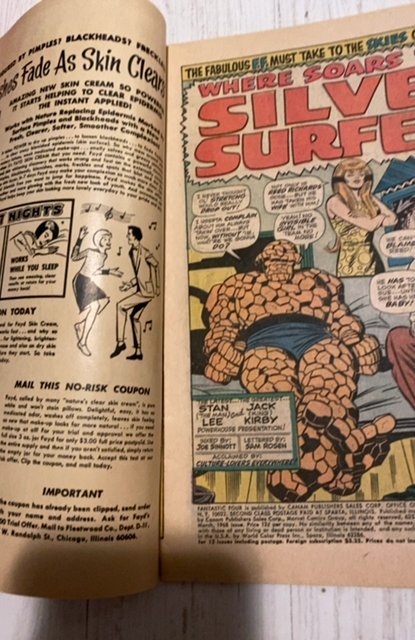 Fantastic Four #72 (1968)silver surface -Jack Kirby/Lee