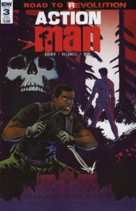 Action Man #3 Subscription Variant Comic Book 2016 - IDW