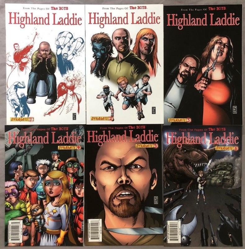 THE BOYS: HIGHLAND LADDIE - COMPLETE 6 issue Lot - #1, 2, 3, 4, 5, 6 - Ennis