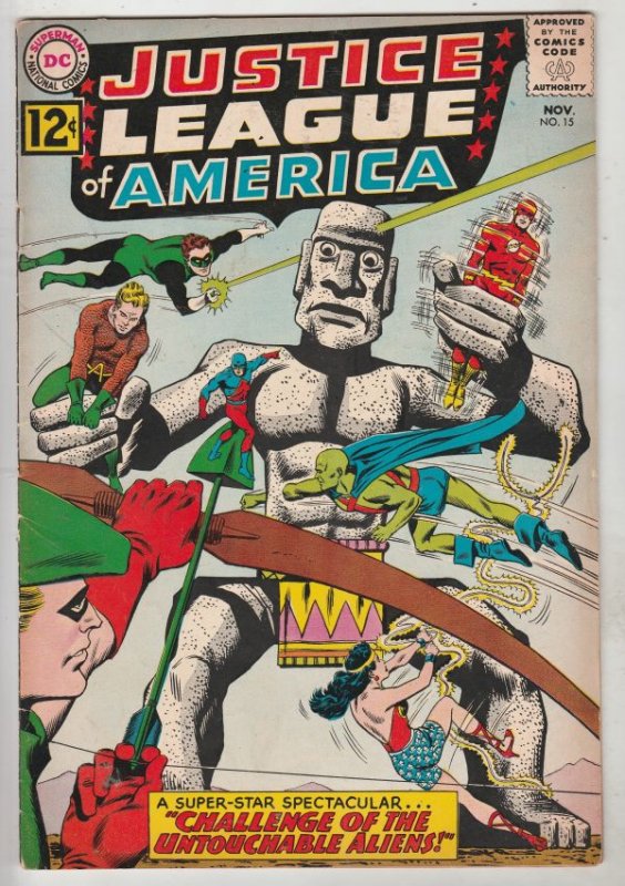 Justice League of America #15 (Nov-62) VF+ High-Grade Justice League of Ameri...