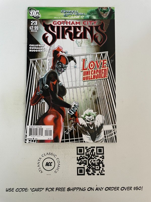 Gotham City Sirens # 23 NM 1st Print DC Comic Book Harley Quinn Catwoman 19 MS9