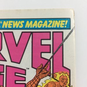 Marvel Age #12 - 1st Spider-Man Symbiote Costume art - Predates ASM #252 - 1984 