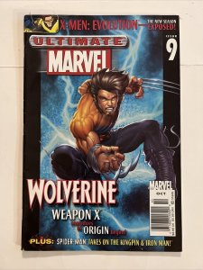 LOT OF 7 ULTIMATE MARVEL MAGAZINE #4 5 7-11 Heavy Wear See Pictures 