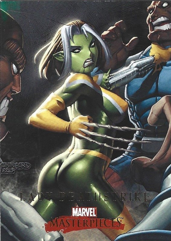 2008 Marvel Masterpieces #46 Lady Deathstrike