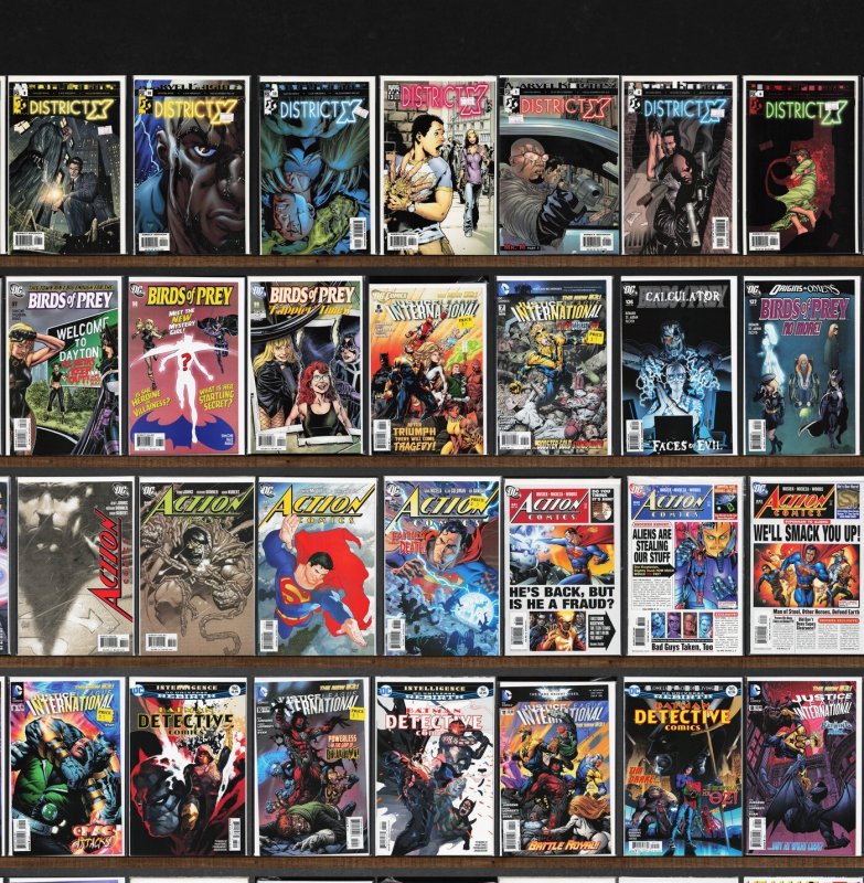 Huge Lot 150+ Comics with Action Comics, Wolverine, Weapon X & More!