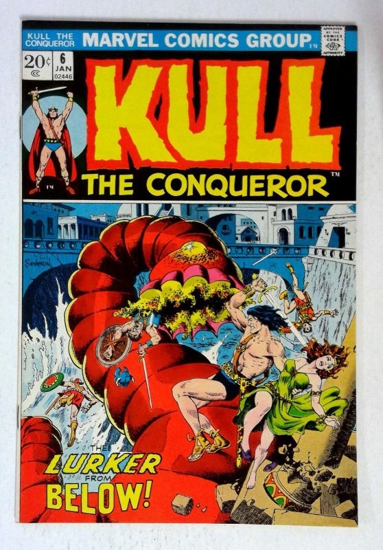 Kull The Conqueror #6 Lurker Severin Marvel (1972) VF/NM