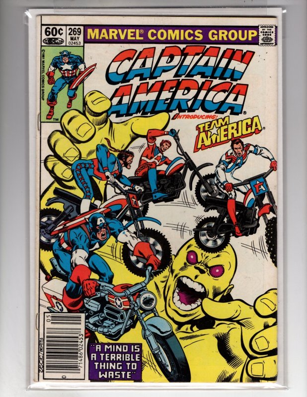 Captain America #269 (1982)  / 106-BN#2