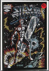 Silver Surfer: Black #1 Shattered Cover (2019) Silver Surfer