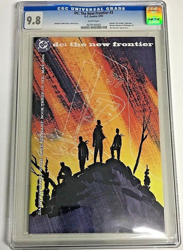 DC: THE NEW FRONTIER#3 CGC 9.8  2004 DC COMICS   