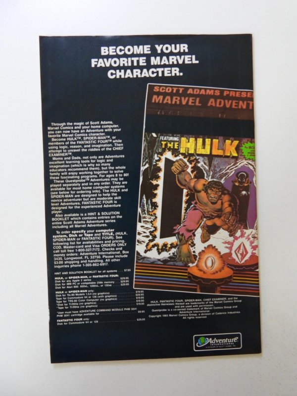 The Uncanny X-Men #203 (1986) VF- condition