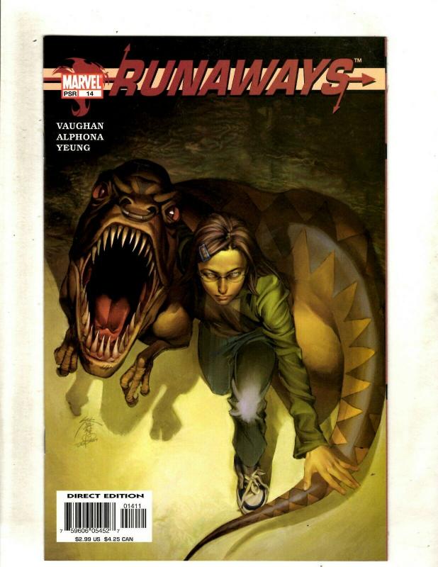 Lot Of 7 Runaways Marvel Comic Books # 12 13 14 15 16 17 18 Vaughan Series CJ14