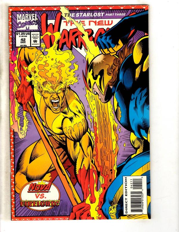 11 New Warriors Marvel Comic Books # 40 41 42 43 44 45 46 (2) 47 48 49 Nova DB10