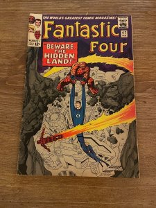 Fantastic Four #47 VF- Marvel Comic Book Human Torch Thing Dr. Doom Panther J923