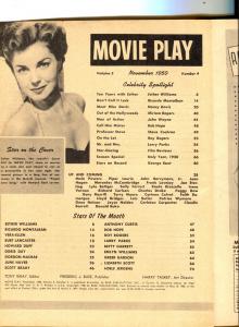 Movie Play-Esther Williams-John Wayne-Larry Parks-Roy Rogers-Nov-1950