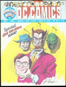 AMAZING WORLD OF D.C. COMICS #6-1975-JOE ORLANDO VF