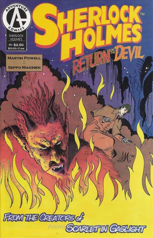 Sherlock Holmes: Return of the Devil #1 VF/NM Adventure - save on shipping - det