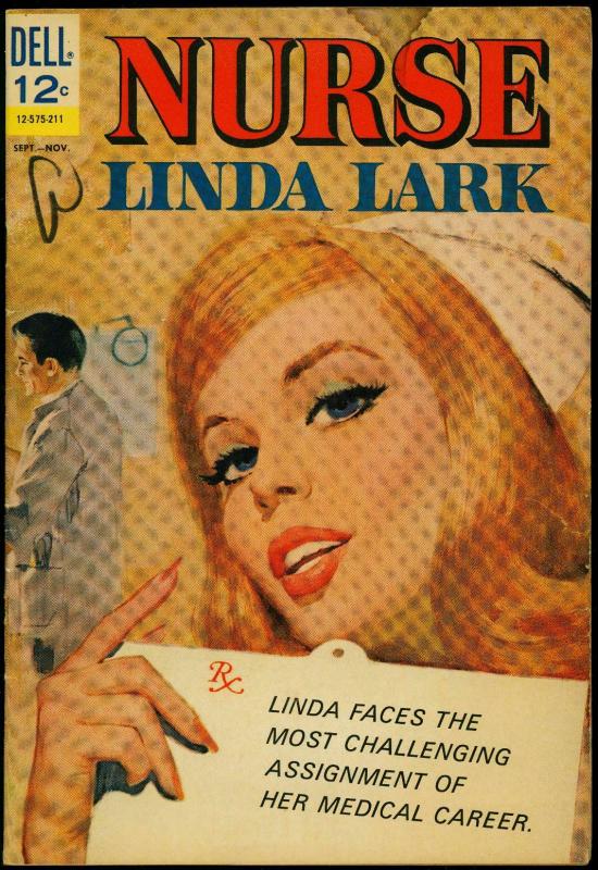 Nurse Linda Lark #5 1962- Dell Silver Age- G/VG