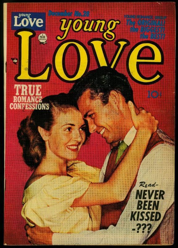 Young Love Comics #28 1951- Simon & Kirby- photo cover FN