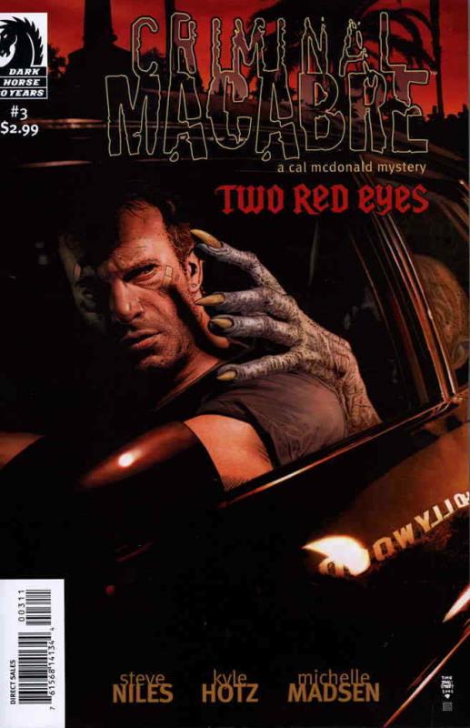 Criminal Macabre: Two Red Eyes #3 FN; Dark Horse | save on shipping - details in