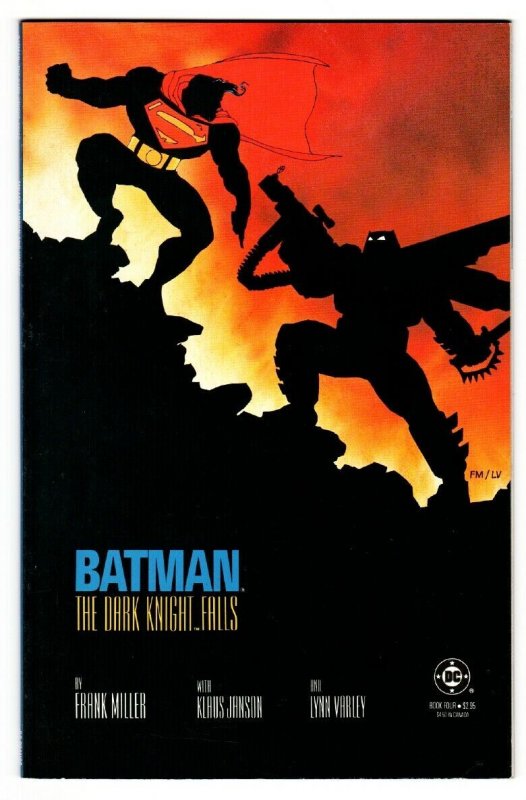 BATMAN THE DARK KNIGHT RETURNS #4 comic book1986-Batman vs. Superman-first print