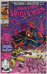 Amazing Spider Man #335 (1963) - 8.5 VF+ *Return of the Sinister Six*