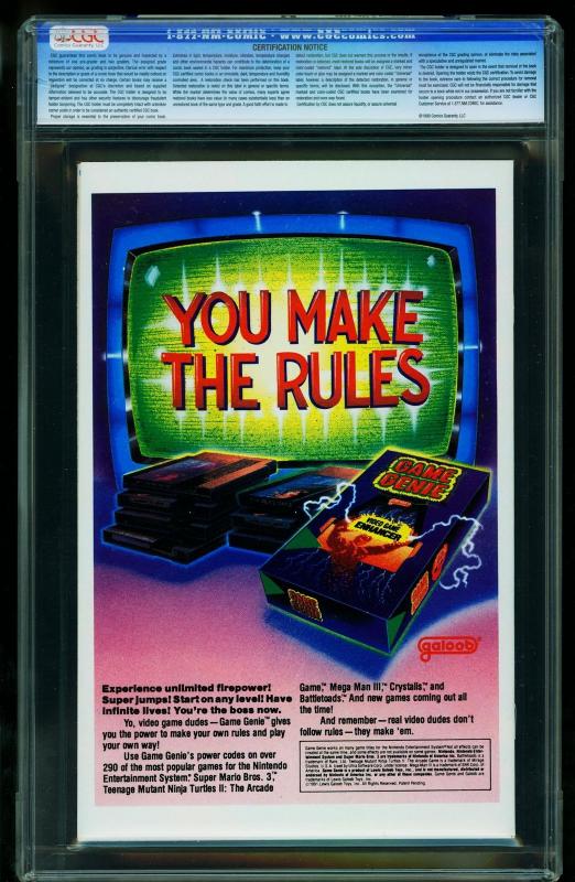 Uncanny X-Men #285 1992- CGC Graded 9.2 White Pages - 0143461007