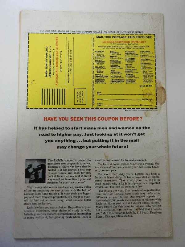 The Incredible Hulk #169 (1973) VG- Condition stain bc