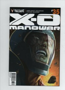 X-O Manowar #35 - 1:10 Variant - (Grade 9.2) 2015