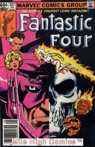 FANTASTIC FOUR  (1961 Series)  (MARVEL) #257 NEWSSTAND Fair Comics Book
