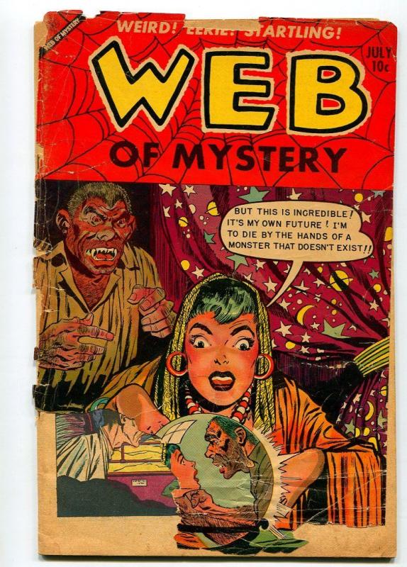 WEB OF MYSTERY #19 1953-FR