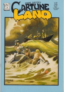 Cartune Land #2 (1987)Comic Book Magic Carpet Grade NM 9.4