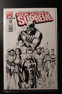Squadron Supreme #1 Black and White Variant (2006)