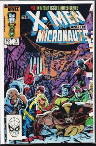 The X-Men and The Micronauts #3 (1984) Micronauts