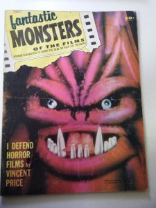 Fantastic Monsters of the Films #4 VG Condition moisture stains