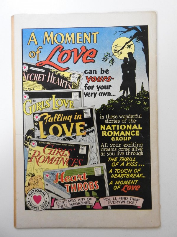 Girls' Romances #63 (1959) VG+ Condition! 1/2 in spine split