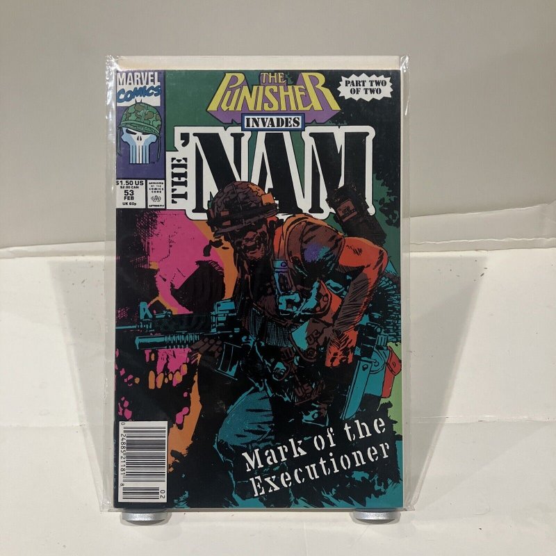 The 'Nam #53 Marvel Comics 1991 Punisher Invades 'Nam