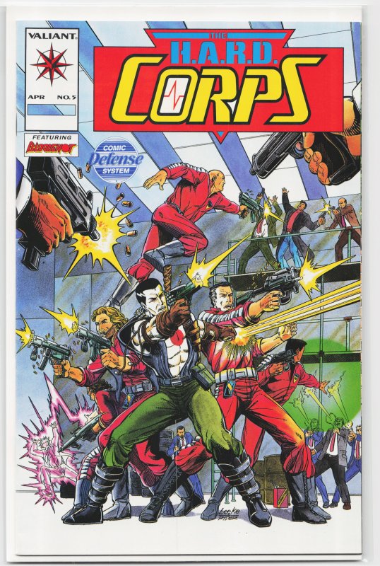 The H.A.R.D. Corps #5 Variant Cover (1993) The H.A.R.D. Corps