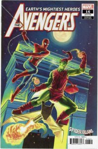 Avengers #16 (2018 v8)  Greg Hildebrandt Villans Variant NM