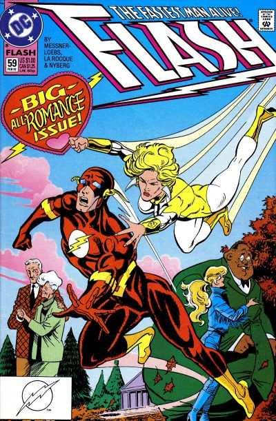 Flash (1987 series) #59, VF- (Stock photo)