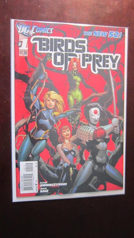 Birds Of Prey #1 B - VF - 2011